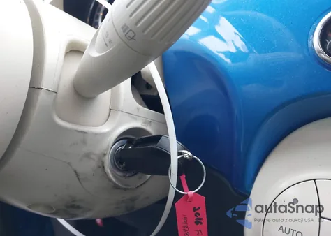 2016 Fiat 500 Easy from USA, damaged, VIN 3C3CFFKRXGT144828